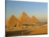 Giza Pyramid, Giza Plateau, Old Kingdom, Egypt-Kenneth Garrett-Stretched Canvas