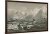 Giza Pyramids and Sphinx, 1878-Science Source-Framed Giclee Print