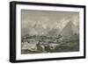 Giza Pyramids and Sphinx, 1878-Science Source-Framed Premium Giclee Print