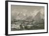 Giza Pyramids and Sphinx, 1878-Science Source-Framed Giclee Print