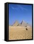 Giza Pyramids, Cairo, Egypt-Jon Arnold-Framed Stretched Canvas