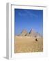 Giza Pyramids, Cairo, Egypt-Jon Arnold-Framed Photographic Print