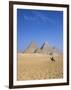 Giza Pyramids, Cairo, Egypt-Jon Arnold-Framed Photographic Print