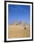 Giza Pyramids, Cairo, Egypt-Jon Arnold-Framed Photographic Print