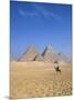 Giza Pyramids, Cairo, Egypt-Jon Arnold-Mounted Photographic Print