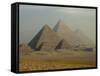 Giza Pyramids Complex, Egypt-Claudia Adams-Framed Stretched Canvas