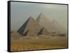 Giza Pyramids Complex, Egypt-Claudia Adams-Framed Stretched Canvas