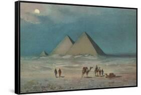 Giza Pyramids-null-Framed Stretched Canvas