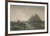 Giza Pyramids-Science Source-Framed Giclee Print