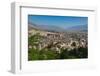 Gjirokastra or Gjirokaster, Albania. Looking across the typical architecture of the old town to...-null-Framed Photographic Print