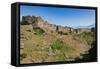 Gjirokastra or Gjirokaster, Albania. The Castle or Citadel. Gjirokastra is a UNESCO World Herita...-null-Framed Stretched Canvas