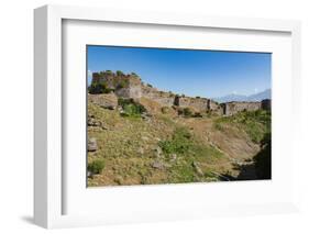 Gjirokastra or Gjirokaster, Albania. The Castle or Citadel. Gjirokastra is a UNESCO World Herita...-null-Framed Photographic Print