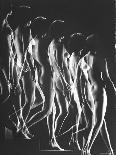 Multiple Exposure of Nude Female Descending Stairs-Gjon Mili-Photographic Print