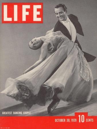 Top Ballroom Dancers, Frank Veloz and Yolanda Casazza, October 30, 1939