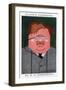 GK Chesterton, British Poet, Novelist and Critic, 1926-Alick PF Ritchie-Framed Giclee Print