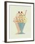 Glace Sundae-Sophie Ledesma-Framed Giclee Print