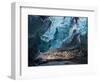 Glacial Cave Entrance, Breidamerkurjoekull, Vatnajoekull, Iceland-Martin Zwick-Framed Photographic Print