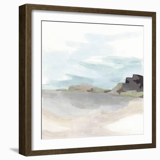 Glacial Coast II-June Vess-Framed Art Print