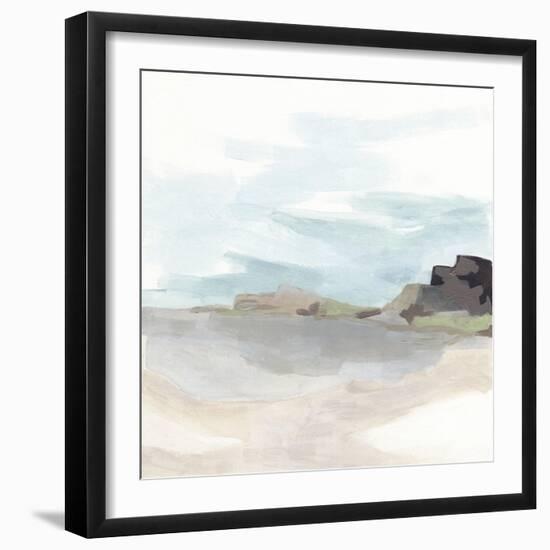 Glacial Coast II-June Vess-Framed Art Print