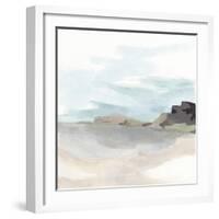 Glacial Coast II-June Vess-Framed Art Print