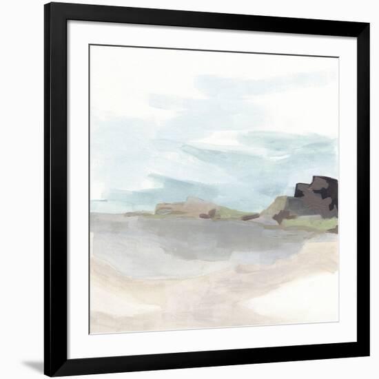 Glacial Coast II-June Vess-Framed Art Print