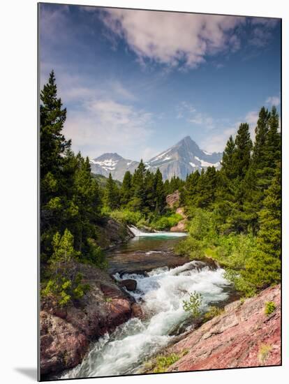 Glacial Creek-Michael Blanchette Photography-Mounted Photographic Print