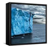 Glacial Edge-Howard Ruby-Framed Stretched Canvas