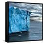 Glacial Edge-Howard Ruby-Framed Stretched Canvas