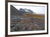 Glacial Foreshore, Magdalenefjord, Svalbard Looking West-David Lomax-Framed Photographic Print