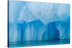 Glacial Ice Calved from the Leconte Glacier-Michael Nolan-Stretched Canvas