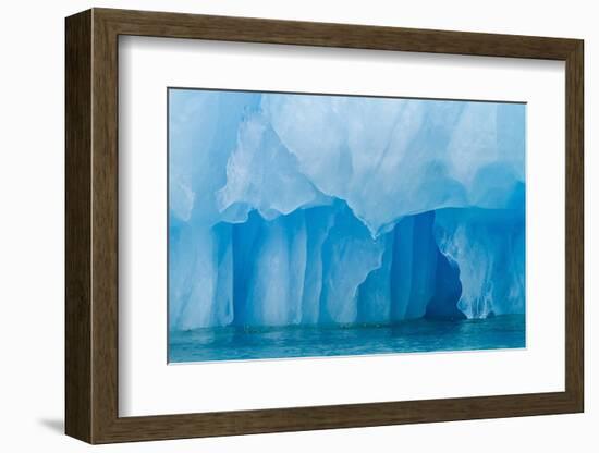 Glacial Ice Calved from the Leconte Glacier-Michael Nolan-Framed Photographic Print