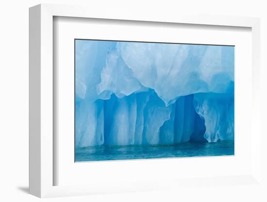 Glacial Ice Calved from the Leconte Glacier-Michael Nolan-Framed Photographic Print