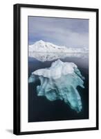 Glacial Ice Floating in the Neumayer Channel Near Wiencke Island, Antarctica, Polar Regions-Michael Nolan-Framed Photographic Print