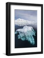 Glacial Ice Floating in the Neumayer Channel Near Wiencke Island, Antarctica, Polar Regions-Michael Nolan-Framed Photographic Print