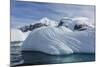 Glacial Iceberg Detail at Cuverville Island, Antarctica, Polar Regions-Michael Nolan-Mounted Photographic Print