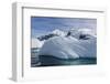 Glacial Iceberg Detail at Cuverville Island, Antarctica, Polar Regions-Michael Nolan-Framed Photographic Print