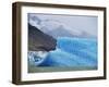 Glacial Icebergs on Lago Argentina, Patagonia, Argentina, South America-Lousie Murray-Framed Photographic Print