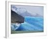 Glacial Icebergs on Lago Argentina, Patagonia, Argentina, South America-Lousie Murray-Framed Photographic Print