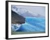 Glacial Icebergs on Lago Argentina, Patagonia, Argentina, South America-Lousie Murray-Framed Photographic Print