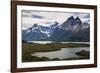 Glacial Lakes before the Torres Del Paine National Park, Patagonia, Chile, South America-Michael Runkel-Framed Photographic Print