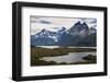 Glacial Lakes before the Torres Del Paine National Park, Patagonia, Chile, South America-Michael Runkel-Framed Photographic Print