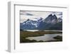 Glacial Lakes before the Torres Del Paine National Park, Patagonia, Chile, South America-Michael Runkel-Framed Photographic Print