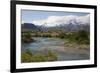 Glacial river at Estancia Cristina, Lago Argentino, El Calafate, Parque Nacional Los Glaciares, Pat-Stuart Black-Framed Photographic Print