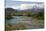 Glacial river at Estancia Cristina, Lago Argentino, El Calafate, Parque Nacional Los Glaciares, Pat-Stuart Black-Stretched Canvas