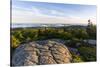 Glacial Striations , Maine's Acadia National Park-Jerry and Marcy Monkman-Stretched Canvas