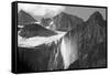 Glacial Waterfall, Rocky Mountains, Moraine Lake Area, Banff National Park, Alberta, Canada-Michel Hersen-Framed Stretched Canvas