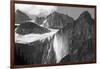 Glacial Waterfall, Rocky Mountains, Moraine Lake Area, Banff National Park, Alberta, Canada-Michel Hersen-Framed Photographic Print