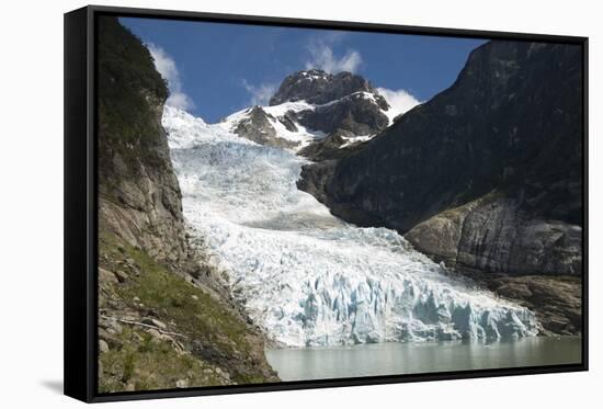 Glaciar Serrano (Serrano Glacier)-Tony-Framed Stretched Canvas