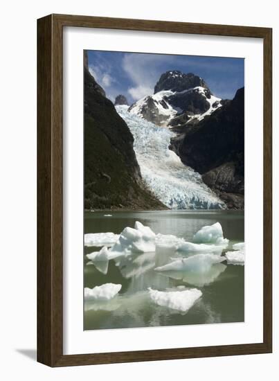 Glaciar Serrano (Serrano Glacier)-Tony-Framed Photographic Print