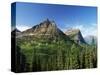 Glaciated Mountain Peaks-Neil Rabinowitz-Stretched Canvas